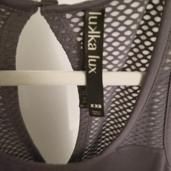 Lukka Lux Active Workout Romper Singlet XS Purple - Picture 2 of 6